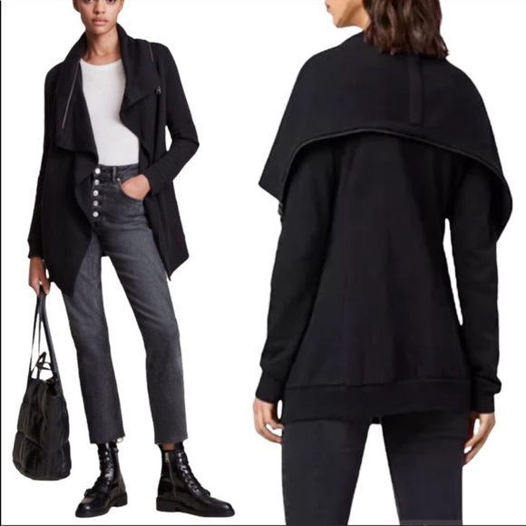 All Saints Jackets & Blazers - All Saints Dahlia Jacket/Cardigan, Size: Large